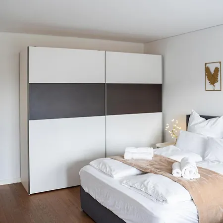 아파트 130m2 Loft - Balkon, Smart Tv, Badewanne, Kaffee 로젠하임