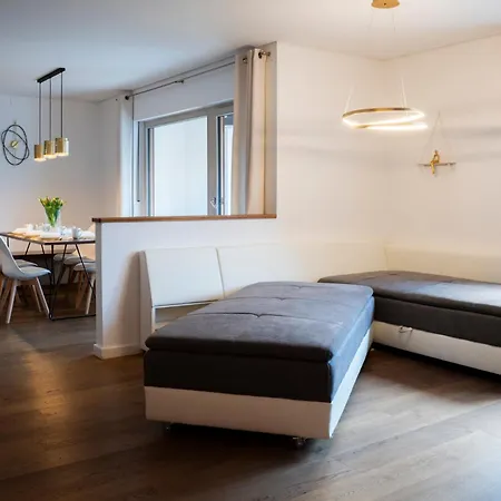 Apartment 130m2 Loft - Balkon, Smart Tv, Badewanne, Kaffee *