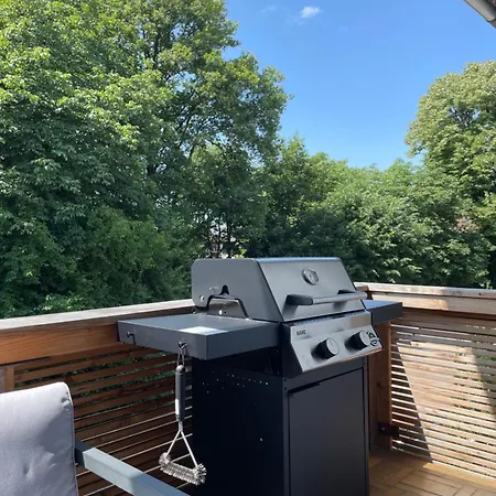 아파트 130m2 Loft - Balkon, Smart Tv, Badewanne, Kaffee