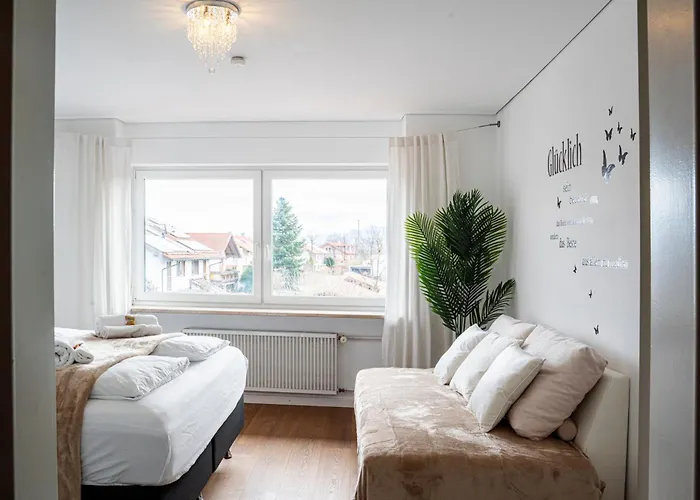 130m2 Loft - Balkon, Smart Tv, Badewanne, Kaffee * Ροζενχάιμ