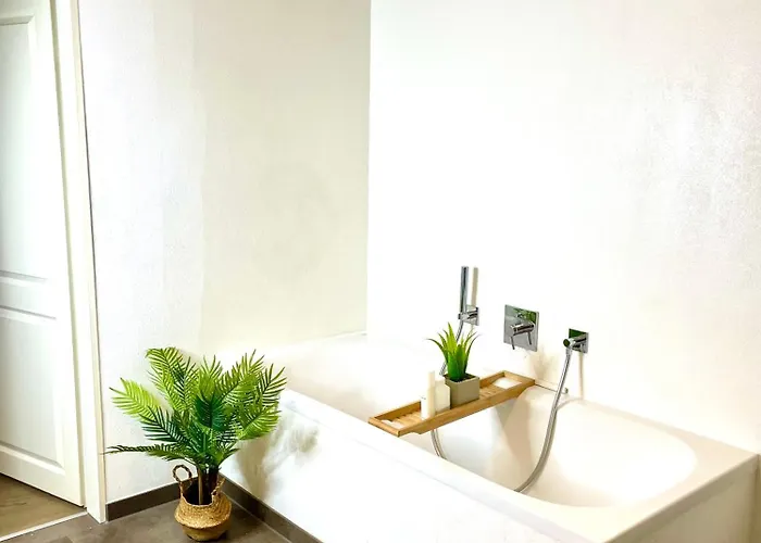 130m2 Loft - Balkon, Smart Tv, Badewanne, Kaffee * Ροζενχάιμ
