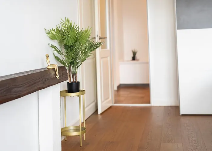 130m2 Loft - Balkon, Smart Tv, Badewanne, Kaffee Lägenhet