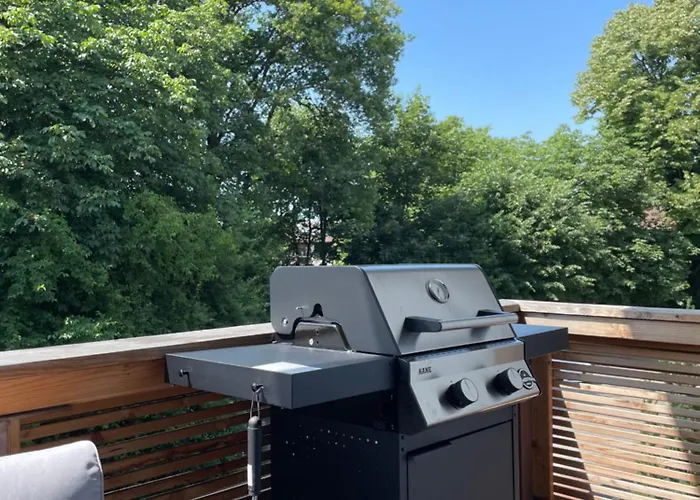 Lägenhet 130m2 Loft - Balkon, Smart Tv, Badewanne, Kaffee